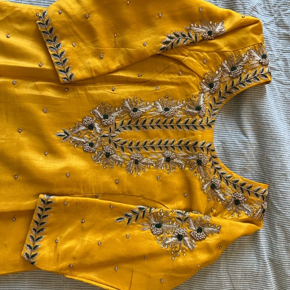 Punjabi salwar suit with brocade chunni 🌾 - Picture 3 of 5